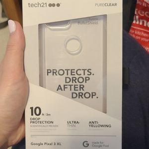 Clear phone case for Google pixel 3 xl